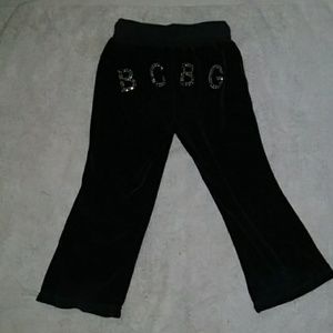BCBG girls black sweatpants